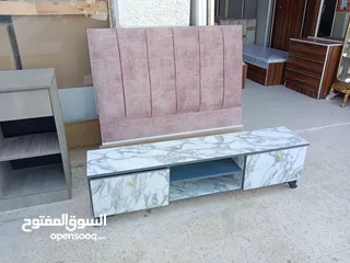  22 غرفه نوم كامله مع الفرشه وملحق وبنش قدام التخت جديد