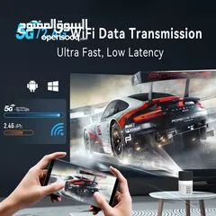  4 بروجكتر سينمائي منزلي وايرلس صغير وخفيف لمشاهدة الأفلام WIRELESS MINI YT400 HOME PROJECTOR.