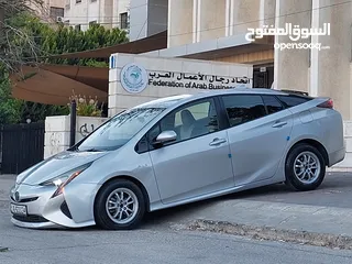  6 تويوتا بريوس 2018 سلفر// مميزة جدآ