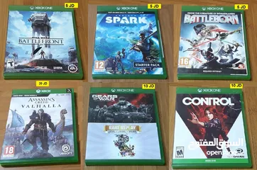  3 اجمل سيديات اكسبوكس ون اكسبوكس 360  XBOX360 XBOX ONE OG Games