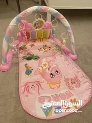  6 علاقة تخت و فرشة اطفال مع موسيقى
