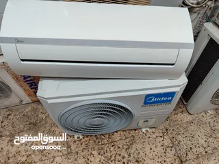  2 مكيفات ميديا فل إنڨيرتر مستعملة في حالة ممتازة طن وطن ونص