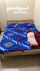  1 Bed with mattress urgent sale