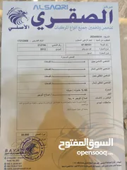  28 كيا سورينتو موديل 2012 فحص كامل للبيع بسعر حرق