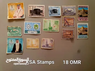  12 Collection of rare and vintage stamps