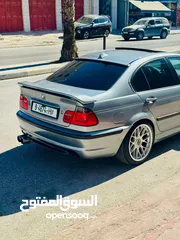 6 BMW 325 اصل M 2500 متور  220hp حصان  فحص ممتاز  إمكانية البيع دفعة وشيكات
