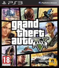  3 اسطونات بلاي ستيشن 3  Fifa 17  Gta4  Gta5