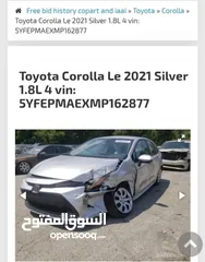  6 Corolla 2021 good condition with no defects