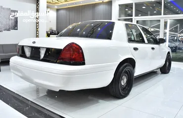  5 Ford Crown Victoria ( 2008 Model ) in White Color American Specs