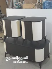  23 طاولات شاشه ديكورات داخلي خشب لامنيت 18م الون حسب الطلب الون حسب الطلب كفاله 5سنوات على اعمالنا