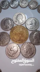  1 عملات فضه LIBERTY