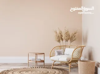  1 دهان مباني داخلي وجارجي وجميع أعمال الديكورات بديل رخام بديل خشب ورق حاط تركيب بركيه وفوم