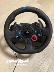  4 Play station steering wheel