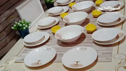  7 اطقم سفرة بورسلان ماركات عالمية ومختومة