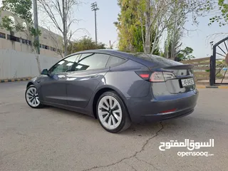  15 تيسلا 3 موديل 2022 Tesla model 3 stander plus