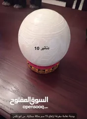  12 ثريات>مراية>طربيزات>لوحات>تحف وغيرها بحالة ممتازة مفصلة بالاعلان