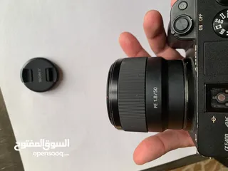  4 كاميرا سوني الفا   A6400  فول نظافة مع عدستين 50mm و 18-135mm