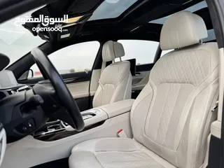  9 BMW 750LI XDRIVE 2016 GCC  VIP FULL OPTION FULL AGENCY SERVICE SINGLE OWNER