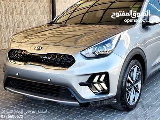  16 كيا نيرو هايبرد 2020 kia niro hybrid فل عدا الفتحة وارد كوري فحص كامل بحالة الوكالة