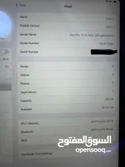  2 Ipad pro M2 12.9inch 256gb مستخدم بحال الوكاله