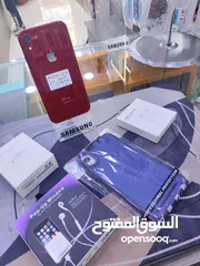  6 التفاحه الاصلي iPhone XR جيجا 64 بطارية 75 مش مفتوح ابدا فحص معه بكج هدية