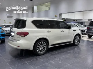  8 Infiniti QX-80 / 2015 (White)