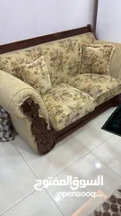  3 طقم كنب 7 مقاعد بحال الجديد