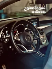  5 مرسيدس glc coupe ترخيص 2018 ماشية 60 الف والسيارة نضيفة مع كتير اضافات