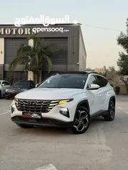  1 هونداي توسان ترخيص 2022 محرك 1600 هايبرد plug in/يقطع على الشحنه 65 كيلو متر  271 حصان