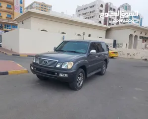  2 DHS 23500/= 2003 LEXUS LX470 - LX 470 - FULL OPTION  مسرفس بالكامل  - بحالة ممتازة جداً