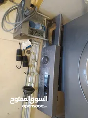  1 قطع غسالات شغاله 100/100 متور  وجه غساله  لوحه  غطاه
