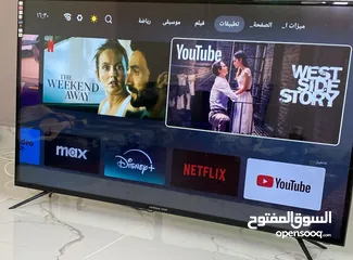  2 شاشه جينرال 55 بوصه يوجد معها قواعد وريموت وعلاقه للبيع المستعجل