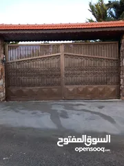  3 بوابة حديد درفتين حديد تقيل