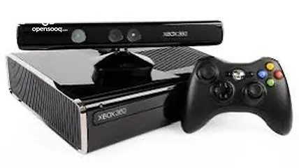  1 Xbox 360 with Kinect , controller and 8 CD