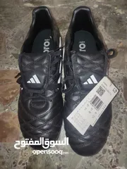  1 حذائ اديداس رياضي اصلي نسخه GY9045 اللون الاسود  جديد بلا كرتونه