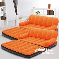  3 Bestway Multi-Max Air Couch With Sidewinder Ac Air Pump - عرض 2 كرسي سرير قابل للنفخ للتخييم