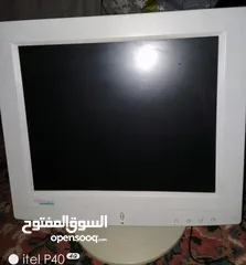  1 شاشه كمبيوتر مع قطع كمبيوتر اقرا المزيد