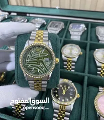  5 رولكس احدث موديلات مرفق بكج رولكس وكفاله سنه