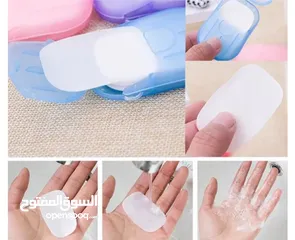  1 3 pcs portable soap paper