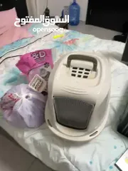  10 لتر بوكس للبسس نضيف كتير فش فيه ولا خراب و الرمل نظيف نظيف