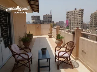  3 شقة للايجار في ارقي احياء العجوزة بمساحة 420 متر