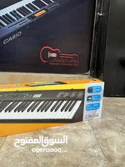  3 بيانو CASIO CT-K240 جديد ضمان 2 سنه من معرض جواهر موسيقى بافضل سعر