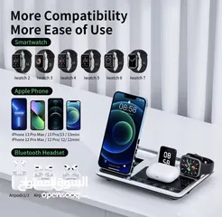  4 شاحن لاسلكي 4 لعدة استخدامات wireless charger