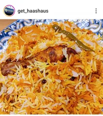  2 Signature Biryani and BBQ a true Karachi taste from a True Karachi Lad.  Check Haas Haus” Offers.