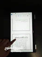  12 لابتوب 2in1  لمس 360 درجة مع قلم