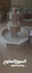  9 نوافير وشلالات وباربيكو وجميع انواع ديكورات الحجر الطبيعي  العنوان الزرقاء الجديده