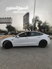  8 تيسلا مودل 3 ....(2023)ستاندر بلسس لون ابيض للبيع