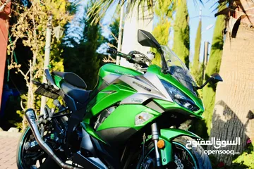  1 كوازاكي Z1000SX بحالة الشركة بأقل سعر بالاردن