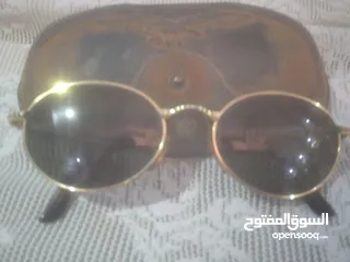  10 Authentic Vintage Original Police 2275 Oval Golden Metal Sunglasses