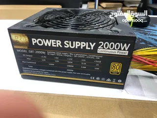  2 Used Power Supply 2000 watts 2400 watts